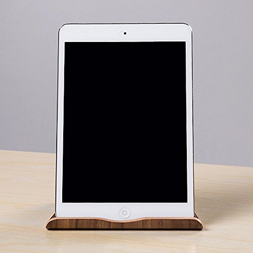 SAMDI Universal Holz Tablet PC Ständer Gerätehalter Halterung für Apple iPad Mini Air 2 3 4 iPhone 6 Samsung Galaxy 10.1 S5 S4 Lenovo LG Google Nexus PAD - 6