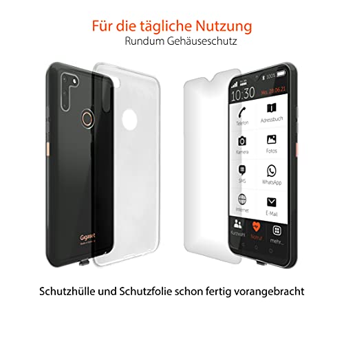Gigaset GS4 Senior – Senioren-Smartphone mit SOS Funktion – Made in Germany - 4