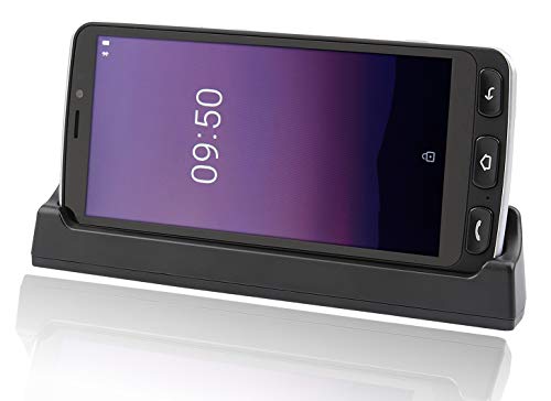 Olympia Neo Senioren Smartphone Extragroße Darstellung Hörgerätekompatibel Notruftaste schwarz - 2