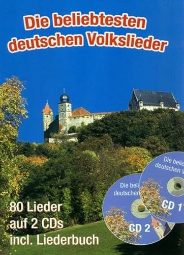 Die beliebtesten deutschen Volkslieder (A4 mit CDs)