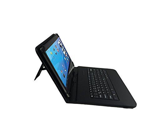 Asina Tablet für Senioren / 10.1 Tablet Pc Tasche mit verstehlbarer Standfunktion + Touch Pen – Tastatur 10 zoll - 2