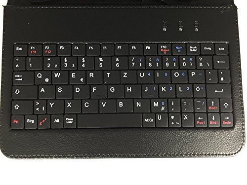 Asina Tablet für Senioren / 10.1 Tablet Pc Tasche mit verstehlbarer Standfunktion + Touch Pen – Tastatur 10 zoll - 6