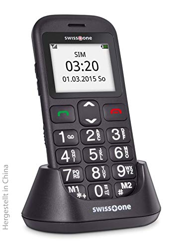 swisstone BBM 320c – GSM-Mobiltelefon mit großem beleuchtetem Farbdisplay, schwarz - 5