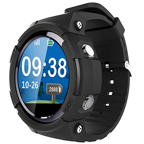 Smart Watch für Senioren, QIMAOO Smart Uhr mit GPS Tracker